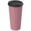 Kaffeebecher "ToGo", 0,4 l (raffiniertes rot, schwarz) (Art.-Nr. CA761034)
