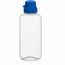 Trinkflasche "School", 1,0 l (transparent, blau) (Art.-Nr. CA761366)