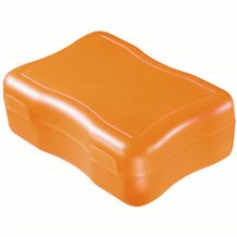 Brotzeitdose "Wave", mittel (standard-orange) (Art.-Nr. CA769463)