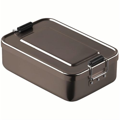 Vorratsdose "Metallic" (Art.-Nr. CA770694) - Tolle Brotzeitbox aus Aluminium mit...