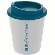Kaffeebecher "Premium", small upcycling (weiß, ocean) (Art.-Nr. CA776510)