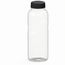 Trinkflasche Carve "Refresh", 700 ml (transparent, schwarz) (Art.-Nr. CA787757)