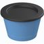 Dipbecher "ToGoPlus", 100 ml (behagliches blau, schwarz) (Art.-Nr. CA790609)