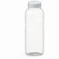 Trinkflasche Carve "Refresh", 700 ml (transparent, weiß) (Art.-Nr. CA794905)