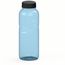 Trinkflasche Carve "Refresh", 700 ml (transparent-blau, schwarz) (Art.-Nr. CA804873)