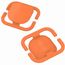 Maskenhalterung "Helm" 2er Set (orange) (Art.-Nr. CA807369)