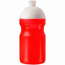 Trinkflasche "Fitness" 0,5 l mit Saugverschluss (standard-rot) (Art.-Nr. CA810229)