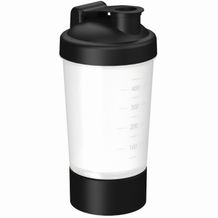 Shaker "Protein", Pro 1, 0,40 l (transparent, schwarz) (Art.-Nr. CA811316)