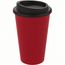 Kaffeebecher "Premium" (standard-rot, schwarz) (Art.-Nr. CA826353)