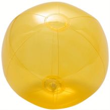 Wasserball "Midi", transparent (transparent-gelb) (Art.-Nr. CA832017)