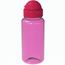 Trinkflasche "Junior", 400 ml (transparent-pink, pink) (Art.-Nr. CA852397)