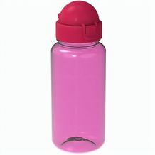 Trinkflasche "Junior", 400 ml (transparent-pink, pink) (Art.-Nr. CA852397)