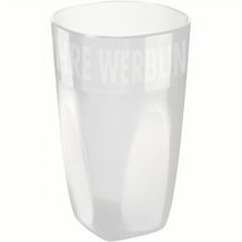 Trinkbecher "Maxi Cup" 0,4 l (transparent-milchig) (Art.-Nr. CA862322)