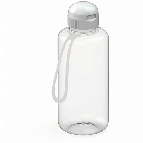 Trinkflasche "Sports", 1,0 l , inkl. Strap (Art.-Nr. CA884309) - Die perfekte Flasche für Kindergarten...