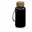 Trinkflasche "Natural", 700 ml, inkl. Strap (Schwarz) (Art.-Nr. CA908525)