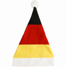 Weihnachtsmütze "Deutschland" (Deutschland-Farben) (Art.-Nr. CA915808)