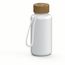 Trinkflasche "Natural", 700 ml, inkl. Strap (weiß, transparent) (Art.-Nr. CA924624)