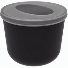 Lunchpot "ToGo", 650 ml (schwarz, transparent) (Art.-Nr. CA931213)