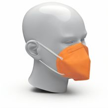 Atemschutzmaske "Colour" FFP2 NR, einzeln (orange) (Art.-Nr. CA941842)