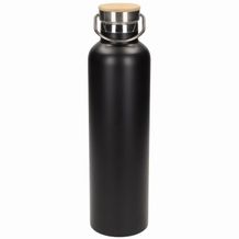 Vakuum Flasche "Cascada" 1,0 l (Schwarz) (Art.-Nr. CA944012)
