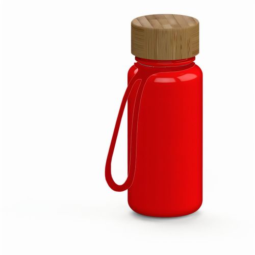 Trinkflasche "Natural", 400 ml, inkl. Strap (Art.-Nr. CA947376) - Sieht aus wie Glas, wiegt aber nicht...