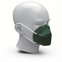 Atemschutzmaske "Colour" FFP2 NR, einzeln (dunkelgrün) (Art.-Nr. CA955603)