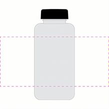 Trinkflasche 'Refresh' Colour 0,7 l (grau / transparent-grün) (Art.-Nr. CA957236)