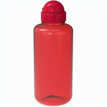 Trinkflasche "Junior", 1,0 l (transparent-rot, standard-rot) (Art.-Nr. CA959409)