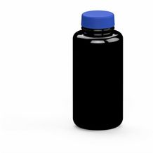 Trinkflasche "Refresh", 700 ml (schwarz, blau) (Art.-Nr. CA964543)
