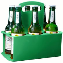 Bierflaschenträger "Take 6" (standard-grün) (Art.-Nr. CA977657)