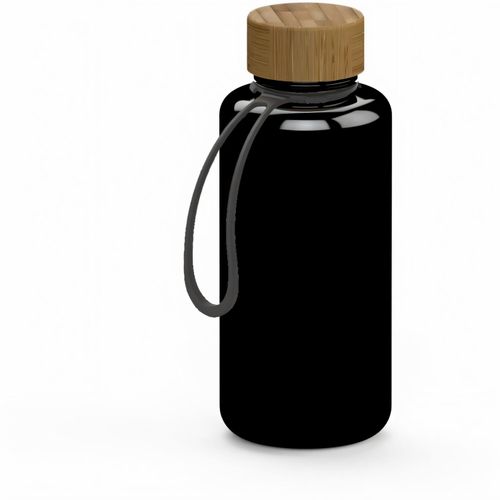 Trinkflasche "Natural", 1,0 l, inkl. Strap (Art.-Nr. CA988073) - Sieht aus wie Glas, wiegt aber nicht...