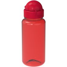 Trinkflasche "Junior", 400 ml, RENEW (transparent-rot, standard-rot) (Art.-Nr. CA988329)