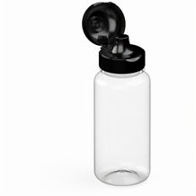 Trinkflasche "Sports", 400 ml (transparent-blau, transparent) (Art.-Nr. CA992371)