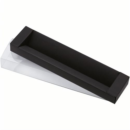 Geschenkbox für Schreibgeräte (Art.-Nr. CA028957) - Ohne Stift
Karton, Kunststoff, schwarz,...