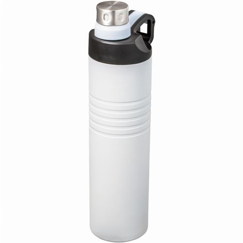 Thermotrinkflasche (Art.-Nr. CA129475) - Diese doppelwandige Vakuum Isolierflasch...