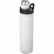 Thermotrinkflasche (weiß, schwarz) (Art.-Nr. CA129475)