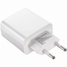 USB-C & USB Ladegerät TORRANCE [20 Watt] (weiß) (Art.-Nr. CA140313)