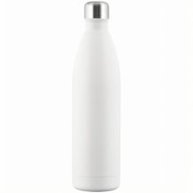 Thermotrinkflasche NIZZA XXL (weiß, silber) (Art.-Nr. CA171288)