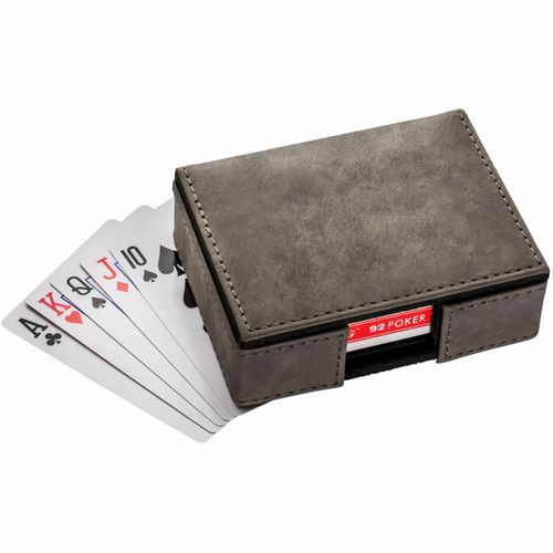 Spielkarten-Set mit Box (Art.-Nr. CA174392) - Pokerfans aufgepasst: Nach der Pokerrund...