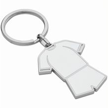 Schlüsselanhänger (silber, weiß) (Art.-Nr. CA464954)