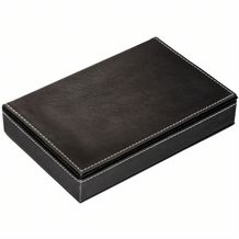 Spielkarten Set mit Box SALAMINA BLACK (schwarz) (Art.-Nr. CA477102)