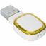 USB-Speicherstick (gelb / weiß) (Art.-Nr. CA510526)