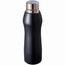 Trinkflasche (rot, silber, schwarz) (Art.-Nr. CA527180)