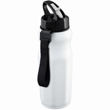 Trinkflasche RIYAN (weiß, schwarz) (Art.-Nr. CA601793)