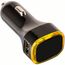 USB-Autoladeadapter (gelb, schwarz) (Art.-Nr. CA687321)