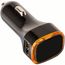 USB-Autoladeadapter (orange, schwarz) (Art.-Nr. CA778090)