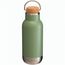 Thermotrinkflasche (grün, braun, silber) (Art.-Nr. CA780456)