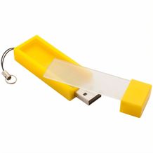 USB-Speicherstick REEVES-USB + NOTES [4GB] (gelb) (Art.-Nr. CA786476)
