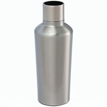 Thermotrinkflasche (silber, schwarz) (Art.-Nr. CA812473)