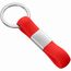 Schlüsselanhänger (rot, silber) (Art.-Nr. CA835874)